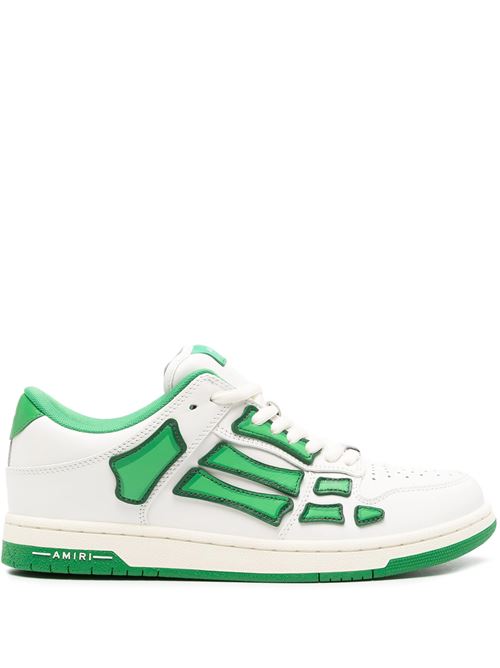 Sneakers con toppa scheletro AMIRI | PS24MFS005GREEN