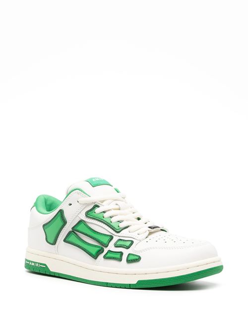 Sneakers con toppa scheletro AMIRI | PS24MFS005GREEN