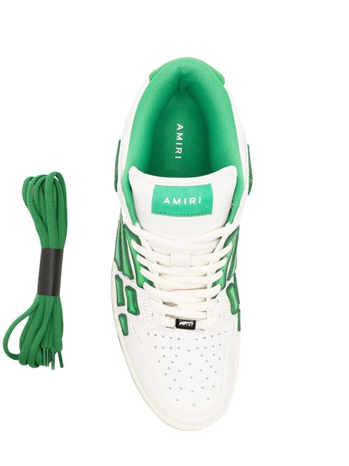 Sneakers con toppa scheletro AMIRI | PS24MFS005GREEN