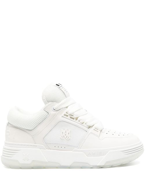 Sneakers con marchio dettaglio traforato logo applicato sul lato AMIRI | PS24MFS017WHITE