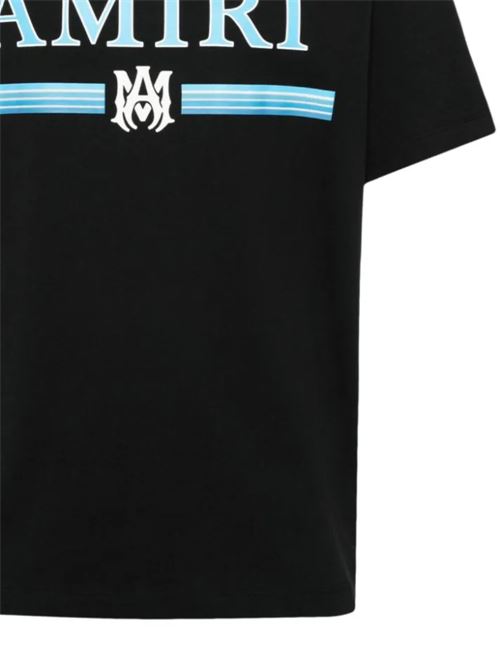 T-shirt con stampa logo AMIRI | PS24MJL007BLACK