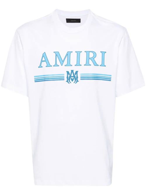 T-shirt con stampa del logo AMIRI | PS24MJL007WHITE