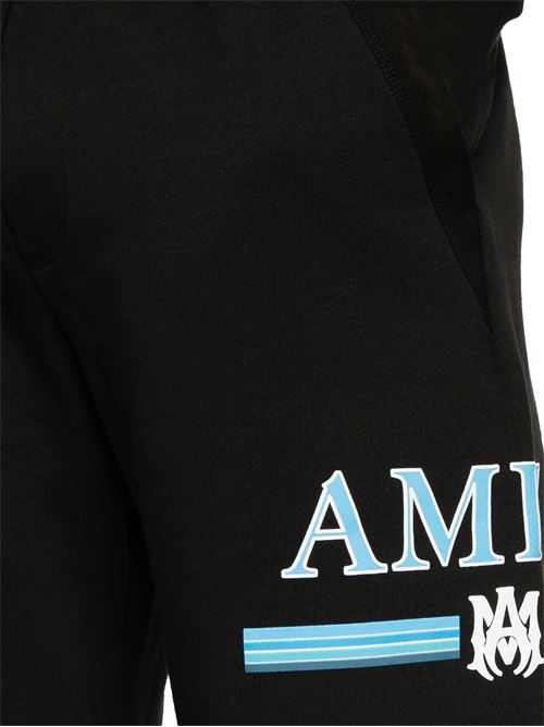 Pantaloni sportivi neri con logo AMIRI | PS24MJL030BLACK