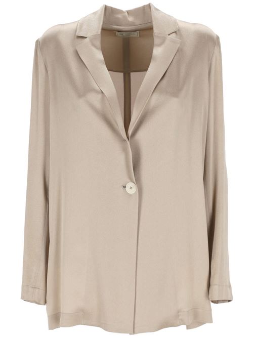 Medium beige satin shirt ANTONELLI | L3770794110