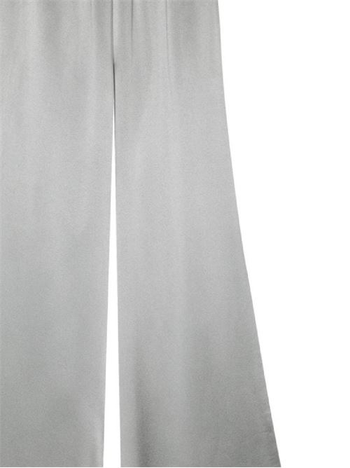 Pantaloni con finitura satinata grigia ANTONELLI | V8581L794903