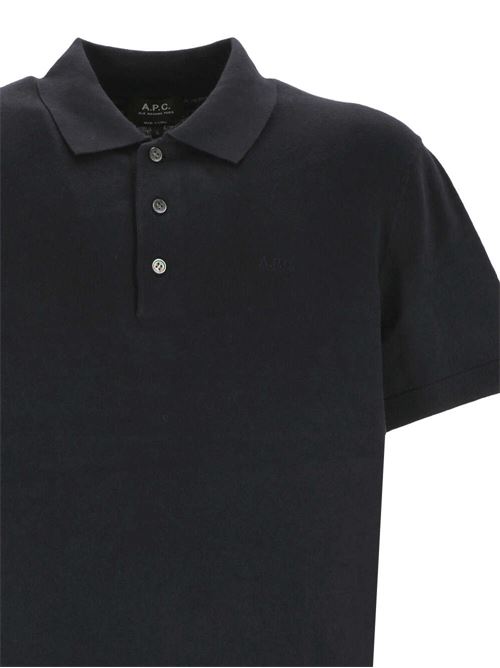 Polo blu navy A.P.C. | COGCNH23303IAK