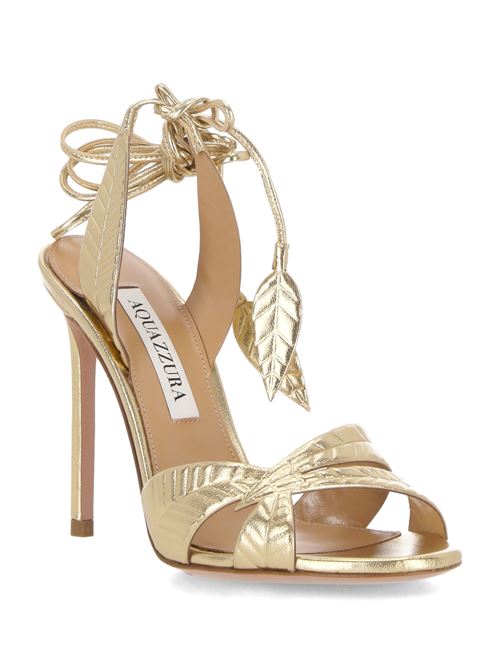 Gold-tone woman sandals Aquazzura | LEFHIGS0NPLSOG