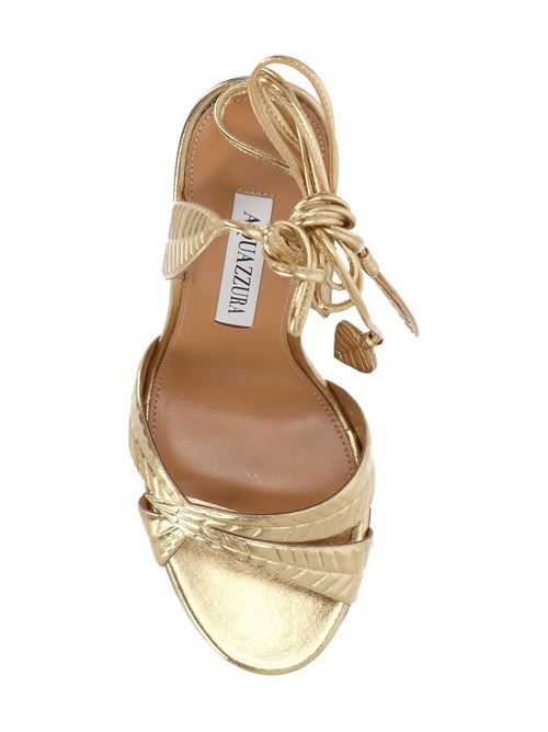 Sandali donna color oro Aquazzura | LEFHIGS0NPLSOG