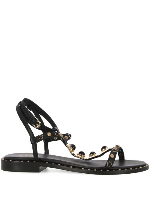 sandali neri Ash | PARTY01BLACK/ARIELGOLD