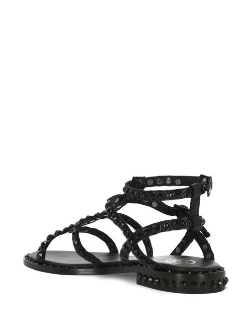 sandali neri con borchie Ash | PRECIOUSBI06BLACK/BLACK