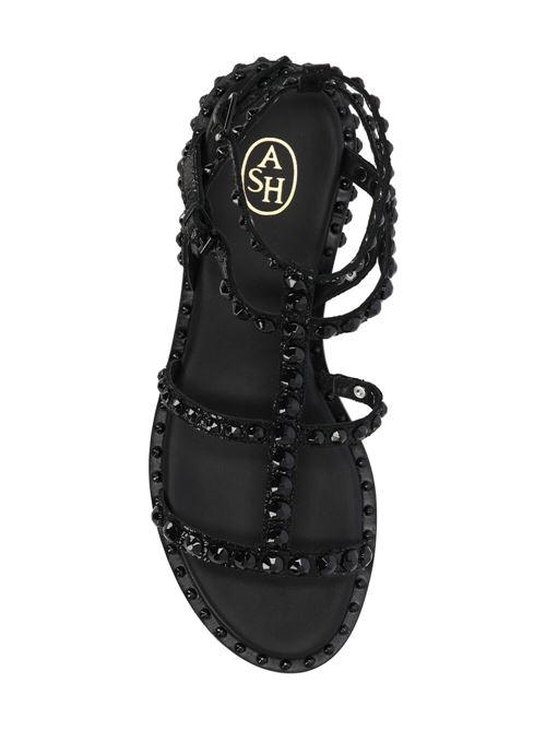 sandali neri con borchie Ash | PRECIOUSBI06BLACK/BLACK