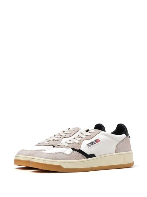 White light beige man sneakers Autry | AULMDS02WHT/BLK