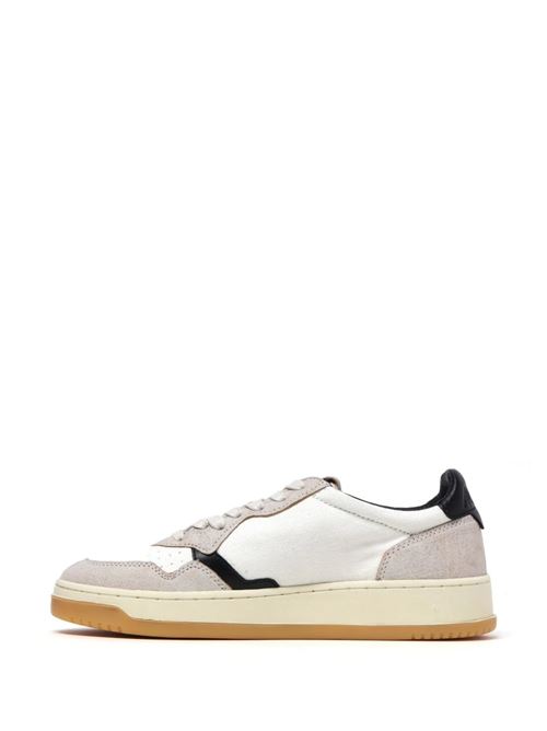 Sneakers uomo beige bianche Autry | AULMDS02WHT/BLK