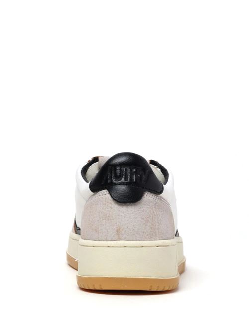 White light beige man sneakers Autry | AULMDS02WHT/BLK