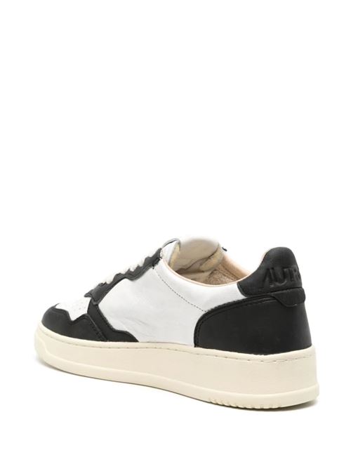 Sneaker con toppa con logo Autry | AULMGH02WHT/BLACK