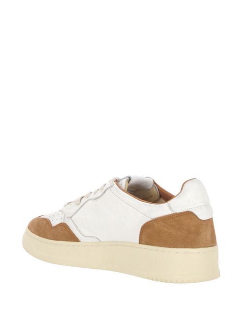 Sneaker in pelle Autry | AULMGS27WHT/CARAMEL