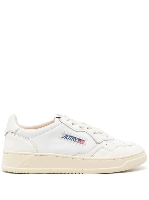 White calf leather sneaker Autry | AULWGH01WHT/WHT