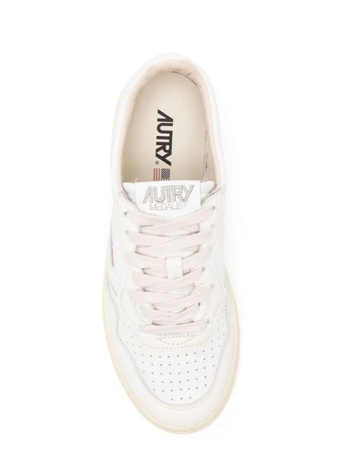 Sneaker con toppa con logo Autry | AULWGH01WHT/WHT