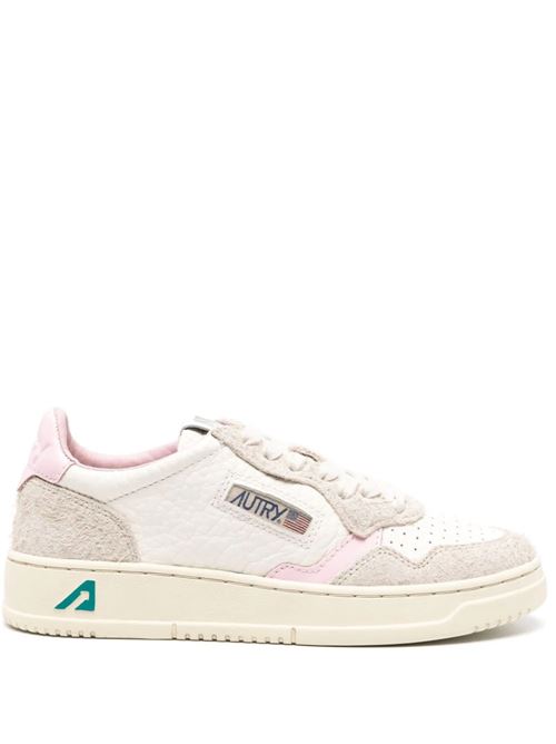 Sneaker bianca/beige sabbia/rosa Autry | AULWHE03WHT/SND/BSHBR