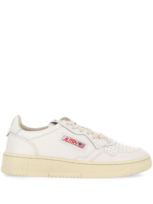 Sneaker bianca Autry | AULWLI02WHT/RED