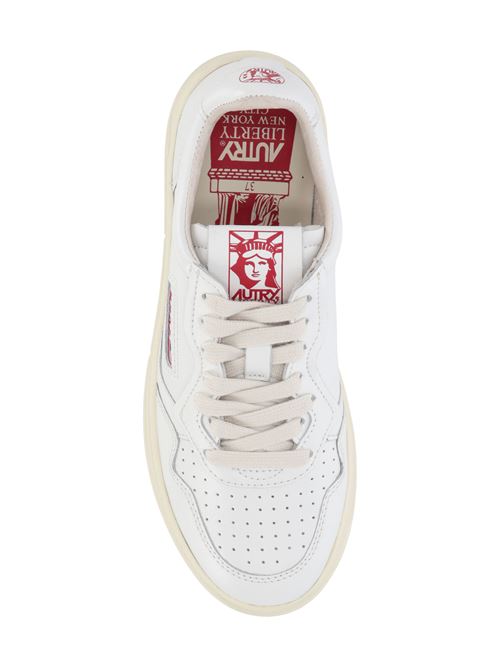 Sneaker bianca Autry | AULWLI02WHT/RED