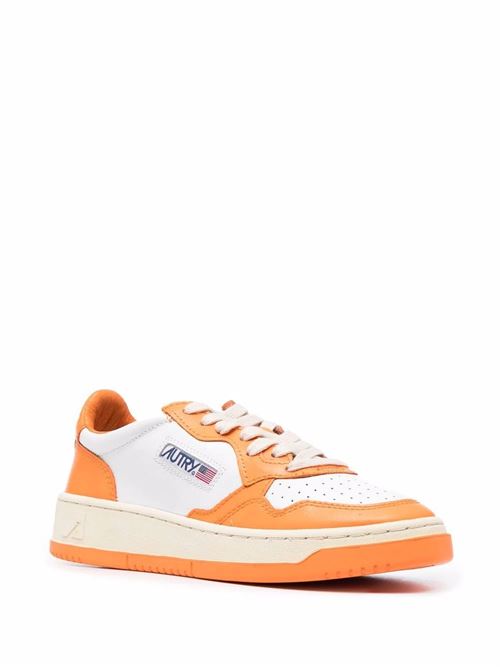 Sneakers basse Action Medalist Autry | AULWWB06WHT/ORANGE