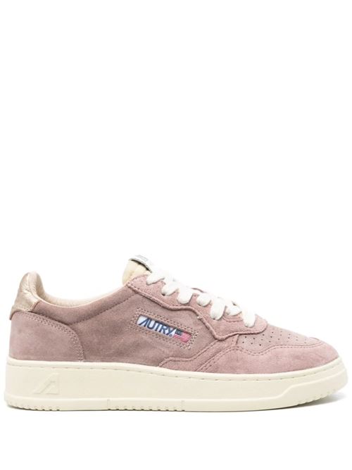 Sneakers in pelle scamosciata rosa Autry | AULWXS08FARD/NUDE