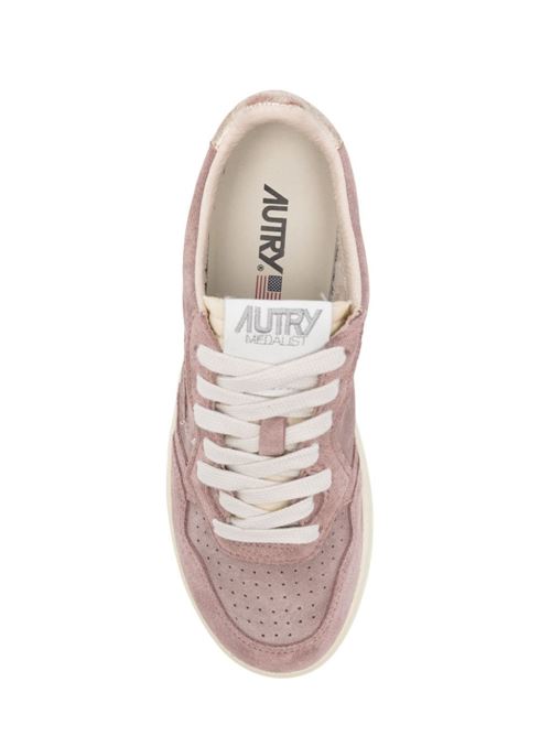 Sneakers in pelle scamosciata rosa Autry | AULWXS08FARD/NUDE