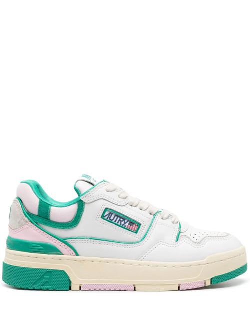 Sneaker bianco/verde parrocchetto/rosa Autry | ROLWMM26WHT/EMRLD/BLSBRID