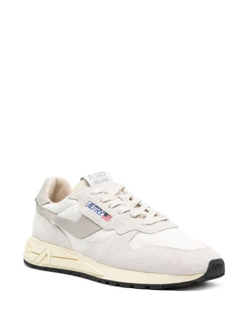 Sneaker con pelle scamosciata AUTRY | WWLMNC04WHT/NAT