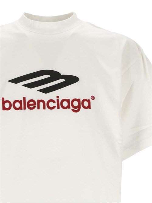 -Shirt 3B Sports Icon Balenciaga | 764235TPVD79065