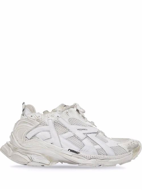 Men's white sneaker Balenciaga | 772774W3RMU9000