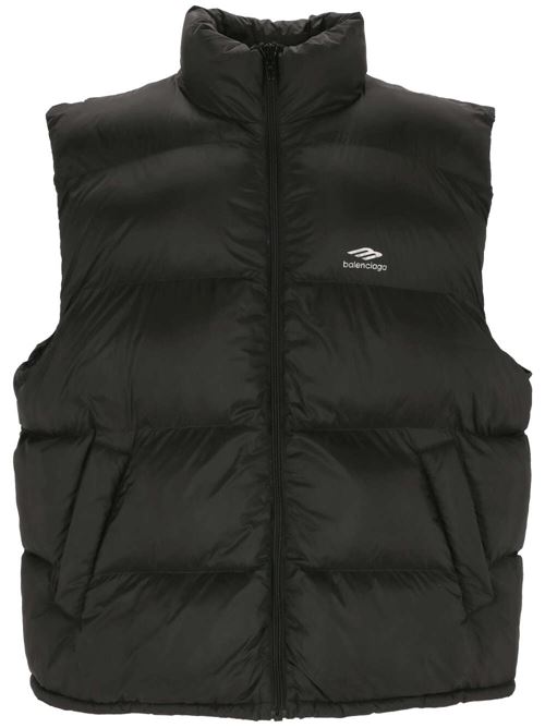 Gilet imbottito con stampa Balenciaga | 773987TPO391000