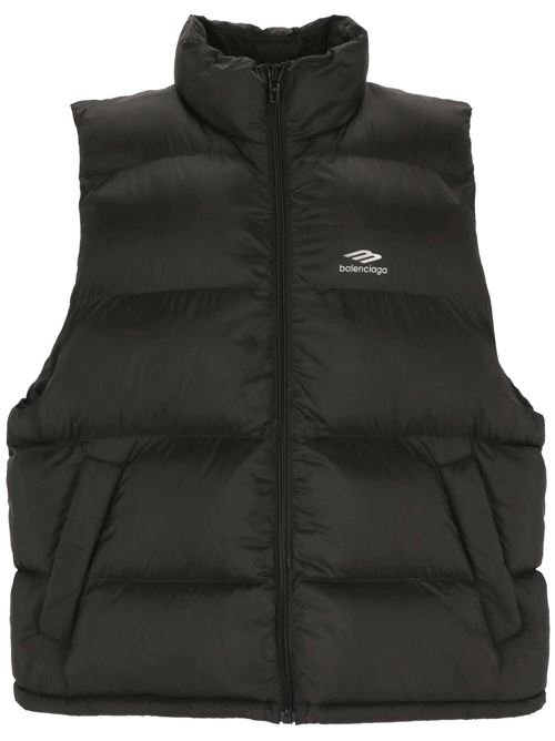 Padded vest with print Balenciaga | 774001TPO391000