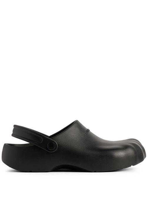 Molded men's sandals in EVA and black rubber Balenciaga | 788619W3SU11000