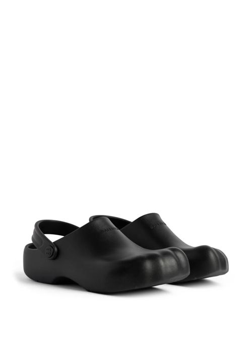 Molded men's sandals in EVA and black rubber Balenciaga | 788619W3SU11000