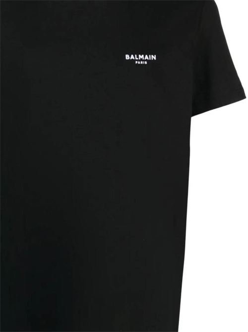 Black men's t-shirt BALMAIN | CH0EF000BB04EAB