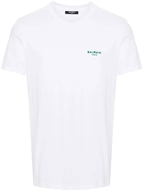 T-shirt con applicazione logo Balmain | CH0EF000BB04GQZ