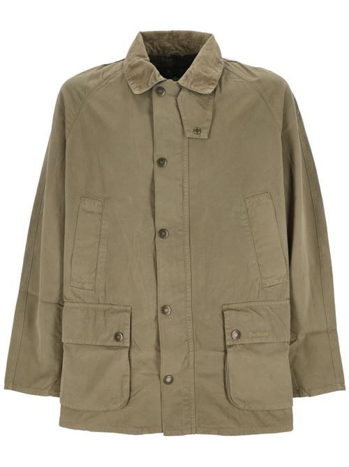 light olive green cotton jacket Barbour | MCA0792MCAOL12