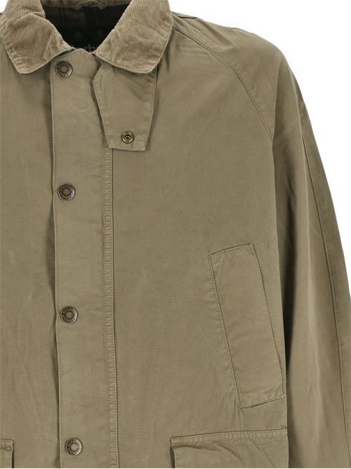 light olive green cotton jacket Barbour | MCA0792MCAOL12