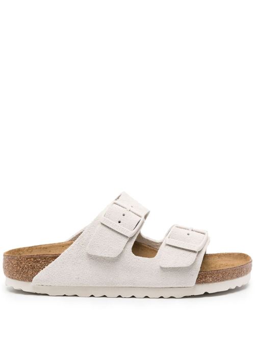 OFF-WHITE 'ARIZONA SOFT FOOTBED' SLIPPERS Birkenstock | 1026842WHITE