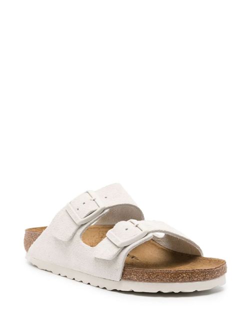 OFF-WHITE 'ARIZONA SOFT FOOTBED' SLIPPERS Birkenstock | 1026842WHITE