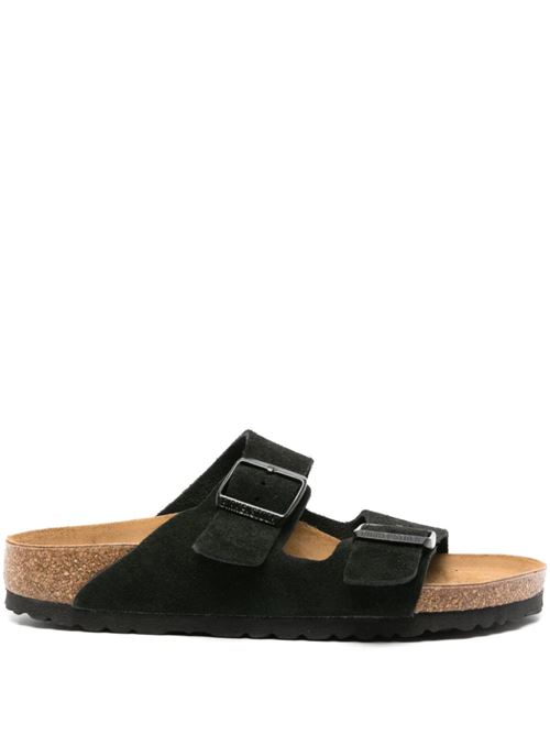 Slippista in pelle scamosciata Birkenstock Arizona Birkenstock | 1027164BLACK