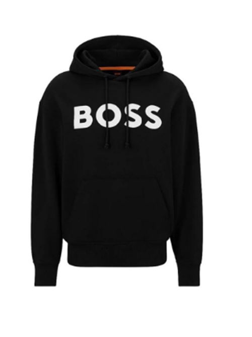 Logo-print cotton hoo BOSS | 50487134001