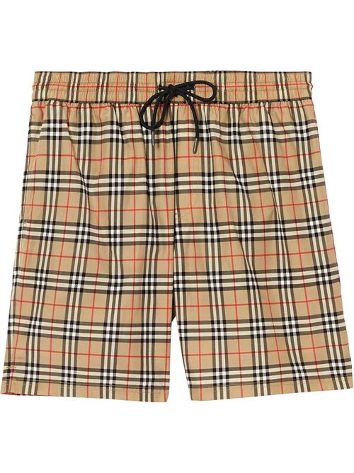 Pantaloncini da bagno con stampa Vintage Check Burberry | 8017295X