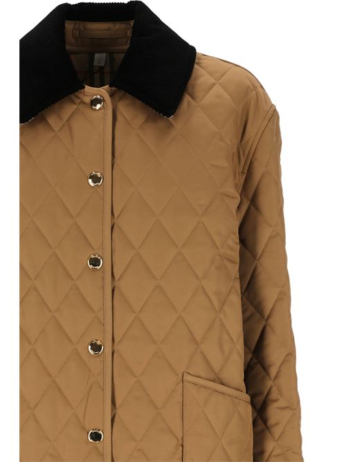 Camel brown diamond quilting jacket Burberry | 8065108X