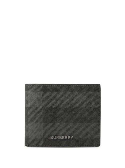 Portafoglio bi-fold a quadri da uomo Burberry | 8070206X