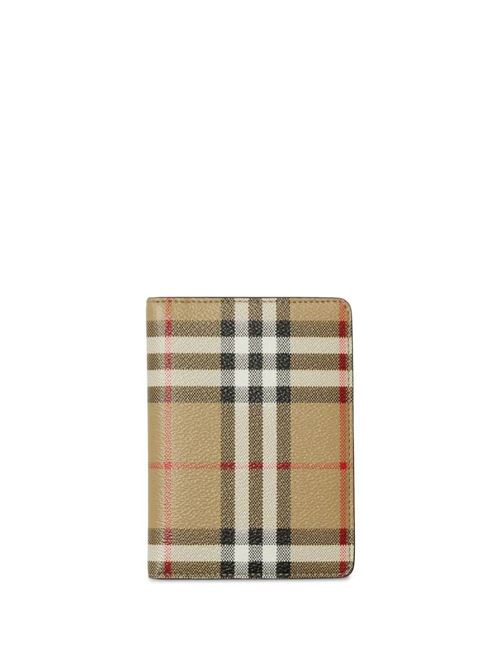 logo-stamp passport holder Burberry | 8073975X