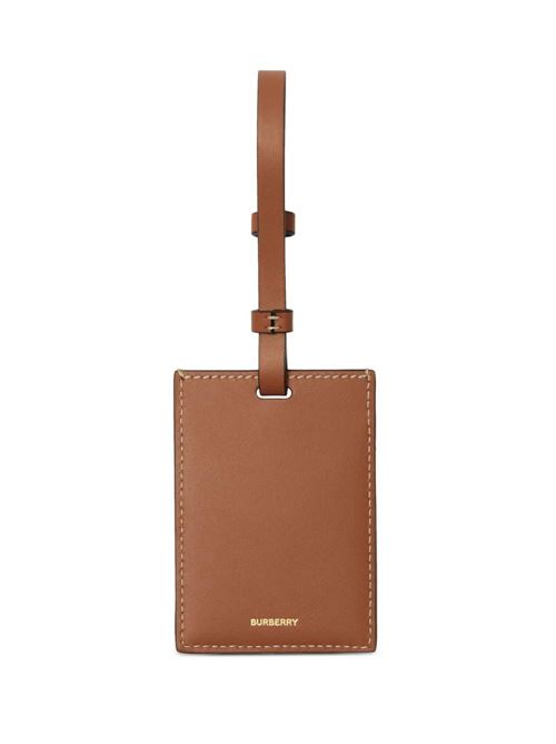 House-check leather luggage tag Burberry | 8073976X