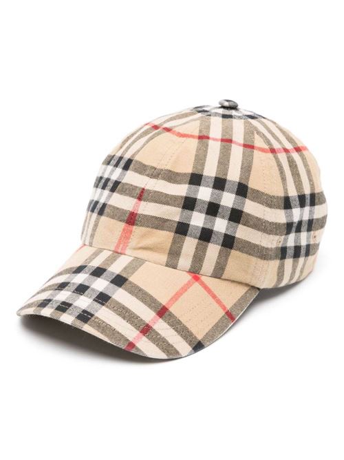 Cappello da baseball a quadri Burberry | 8075641X